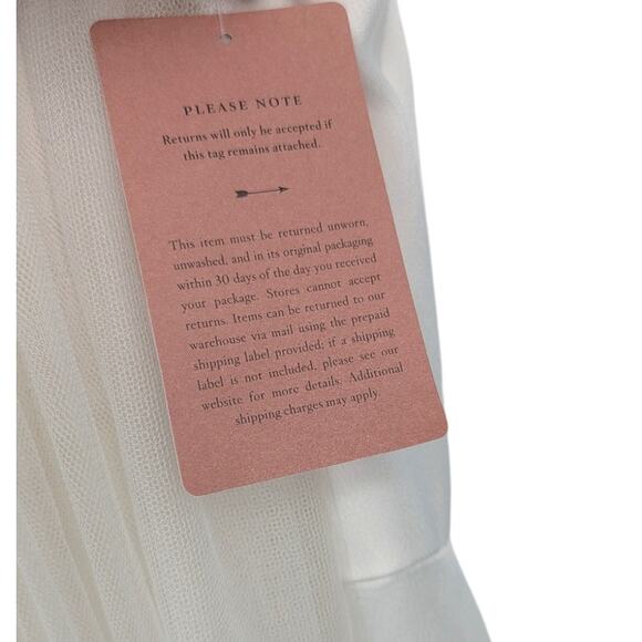 Jenny Yoo Olivia Wedding Dress Size 20 Ivory Off Shoulder Bridal Gown NWT - Picture 8 of 8